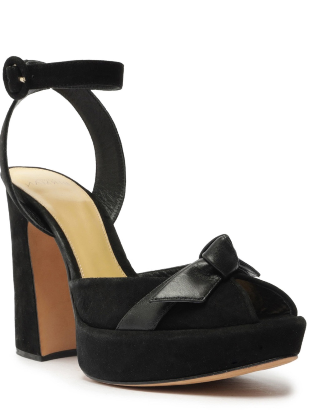 Alexandre Birman Pepitta 120 Suede Platform Sandal size 37